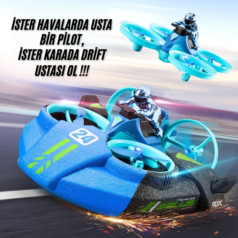 Havada, Karada, Suda Gidebilen Dron