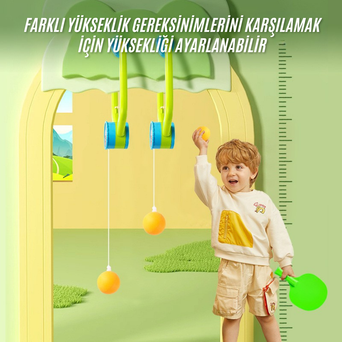Askılı Pinpon Eğitim Seti